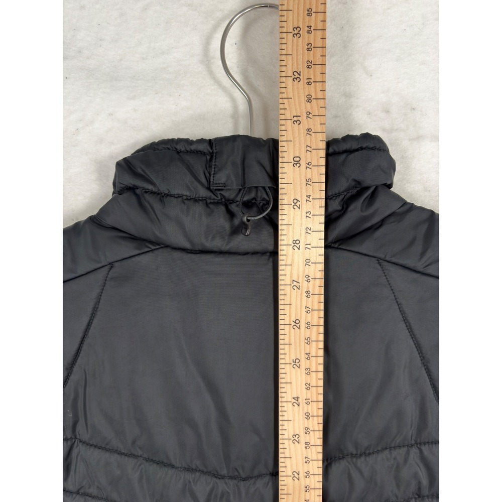 Columbia Omni-Heat Puffer Jacket Mens Small Black Hybrid Insulated Full Zip - Picture 12 of 13